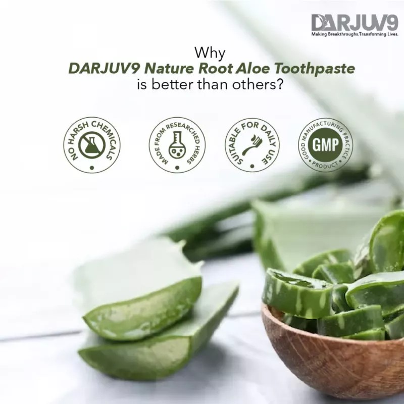 Darjuv9 Natureroot Aloe Toothpaste (100g)