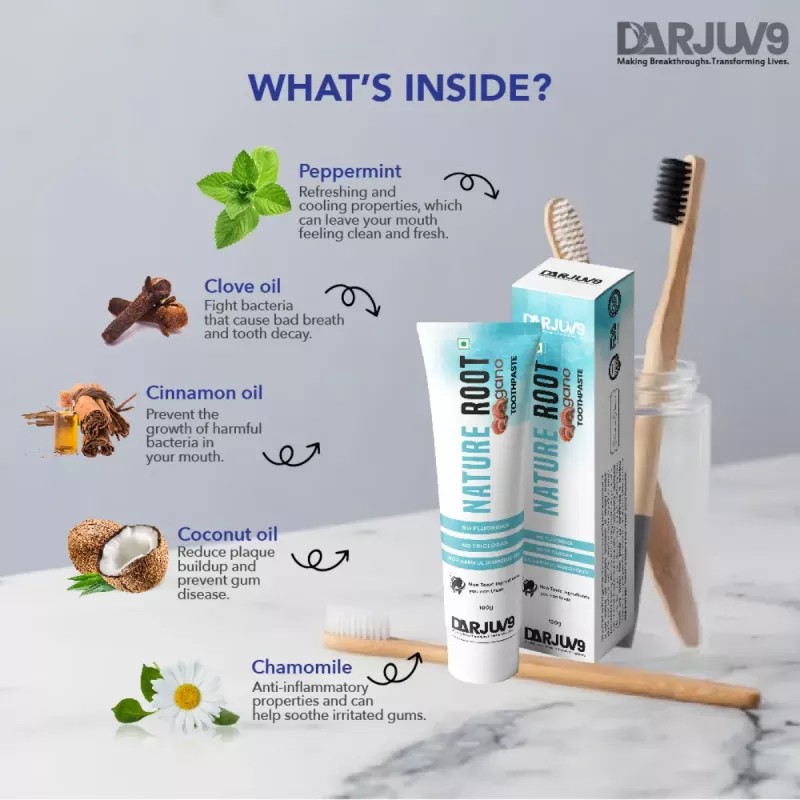 Darjuv9 Natureroot Gano Toothpaste (100g)