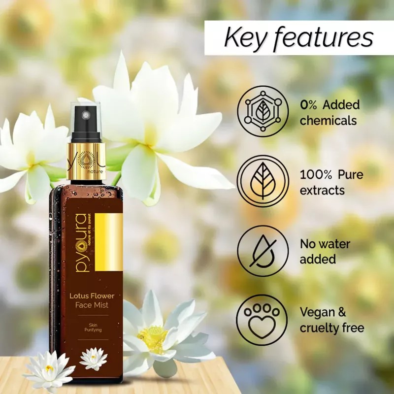 Pyoura Lotus Flower Face Mist (100ml)