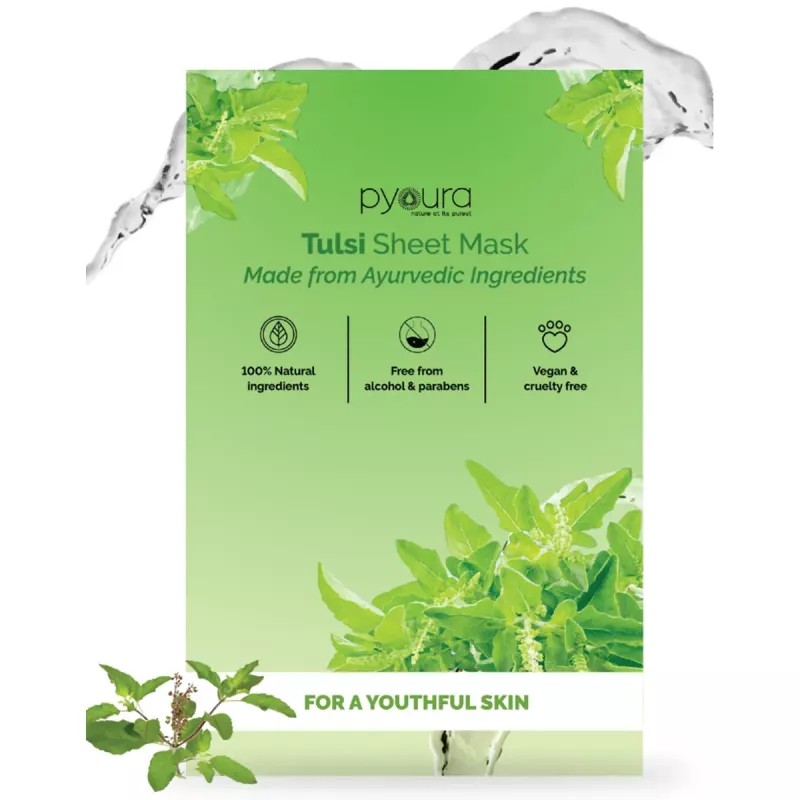 Pyoura Tulsi Sheet Mask (23g)
