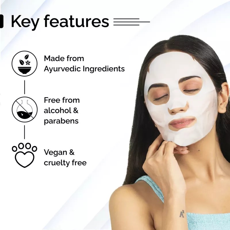 Pyoura Tulsi Sheet Mask (23g)