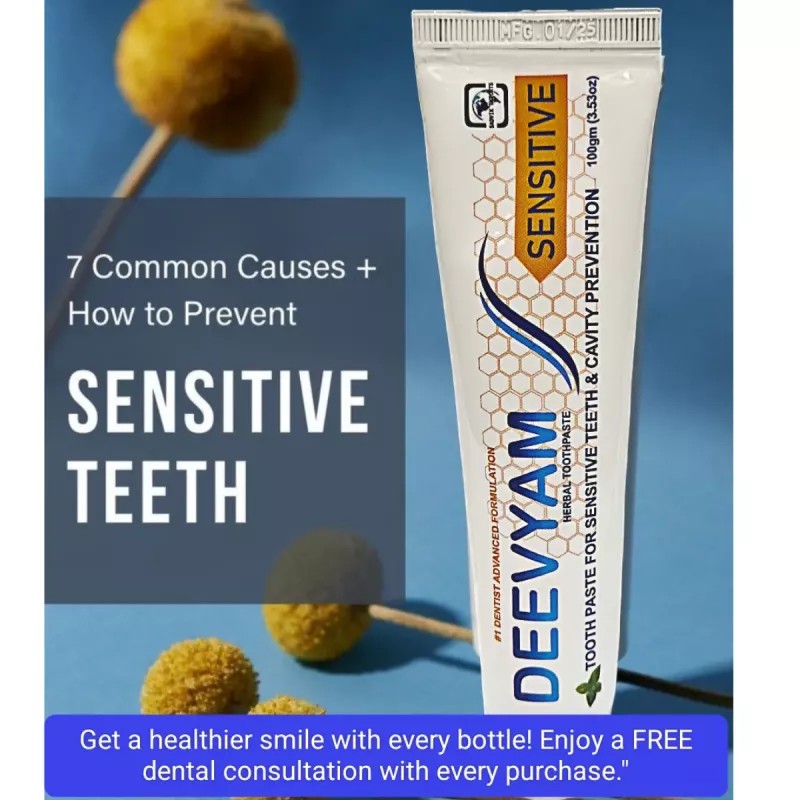 Deevyam Herbal Sensitive Toothpaste (100g)