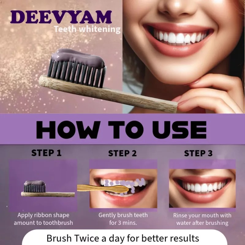 Deevyam Herbal Whitening Toothpaste (100g)