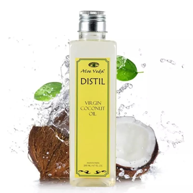 Aloe Veda Distil Virgin Coconut Oil (200ml)
