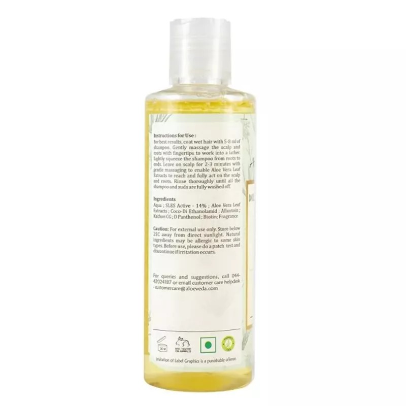 Aloe Veda Mild Nourishing Shampoo (200ml)