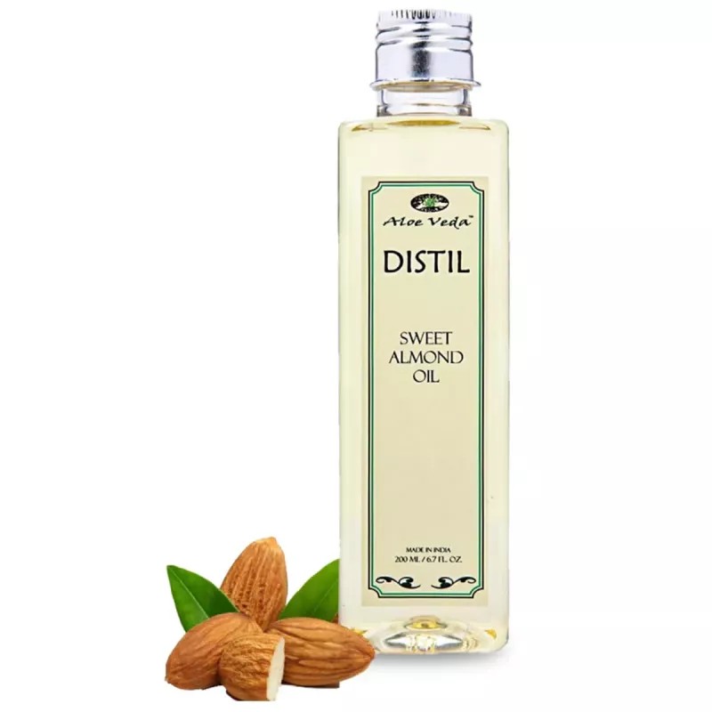 Aloe Veda Distil Sweet Almond Oil (200ml)