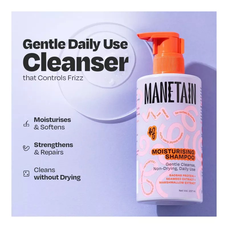 Manetain Moisturizing Shampoo (237ml)