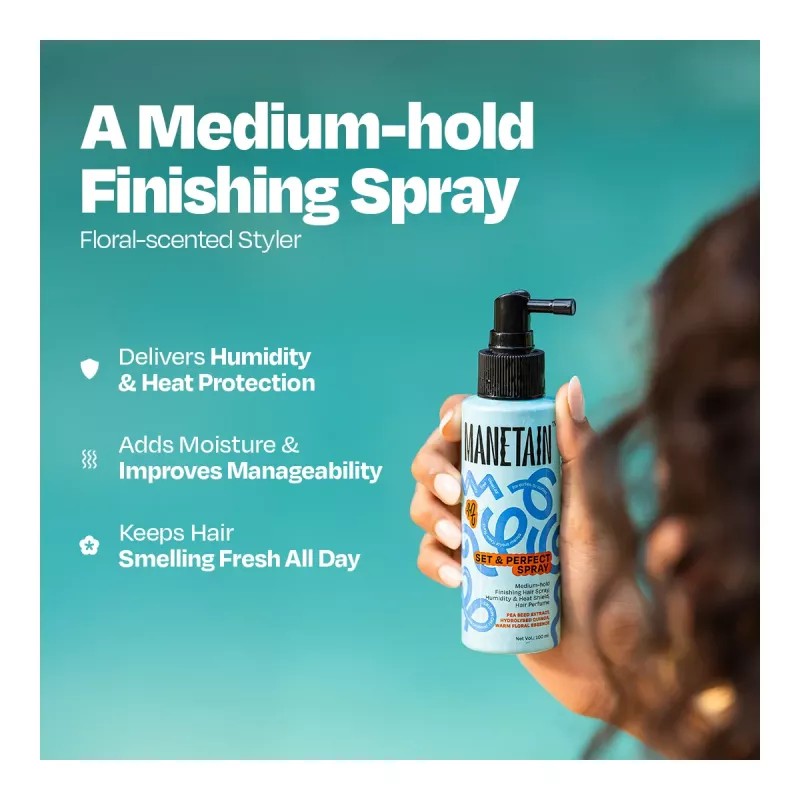 Manetain Set & Perfect Hair Spray (100ml)
