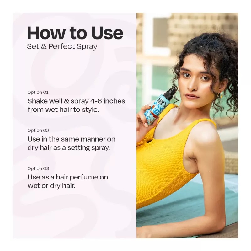 Manetain Set & Perfect Hair Spray (100ml)