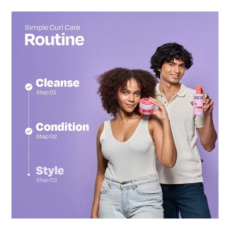 Manetain Moisturizing Shampoo & Multipurpose Conditioner (Shampoo 237ml + Conditioner 200g) (1Pack)