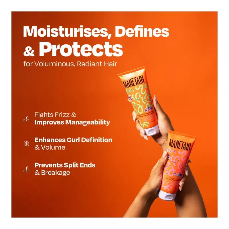 Manetain Volume Gel & Curl Cream (200ml Each) (1Pack)