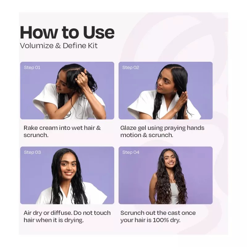 Manetain Volume Gel & Curl Cream (200ml Each) (1Pack)