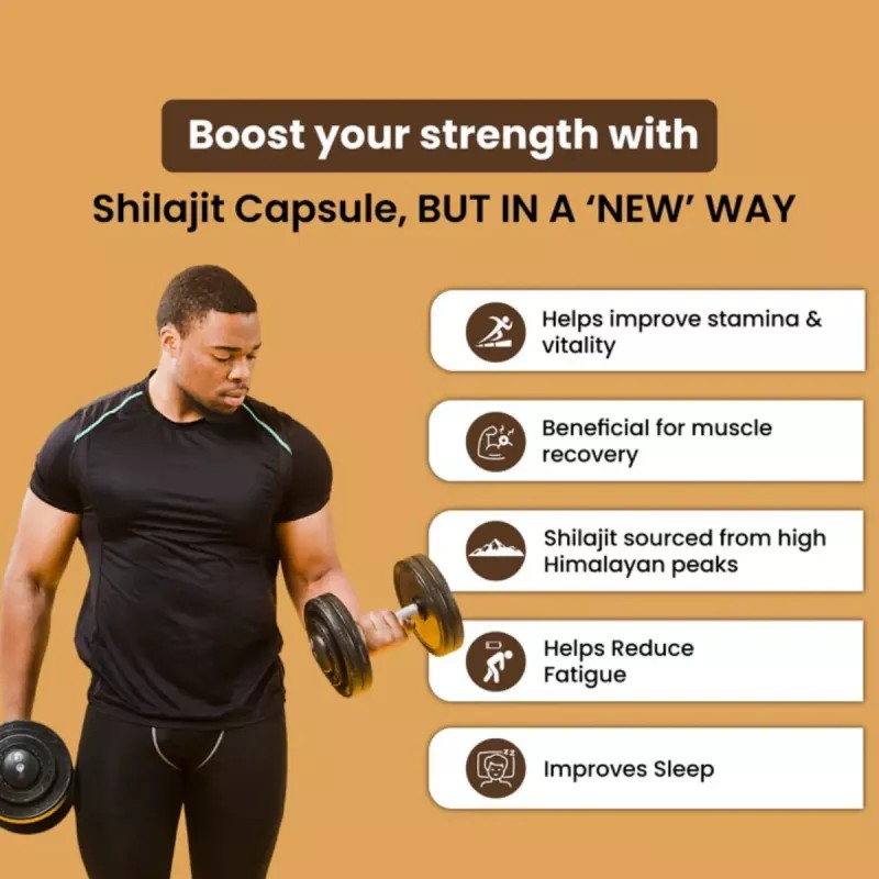 Cipzer Shilajit Ultra Gold Capsule (30cap, Pack of 2)