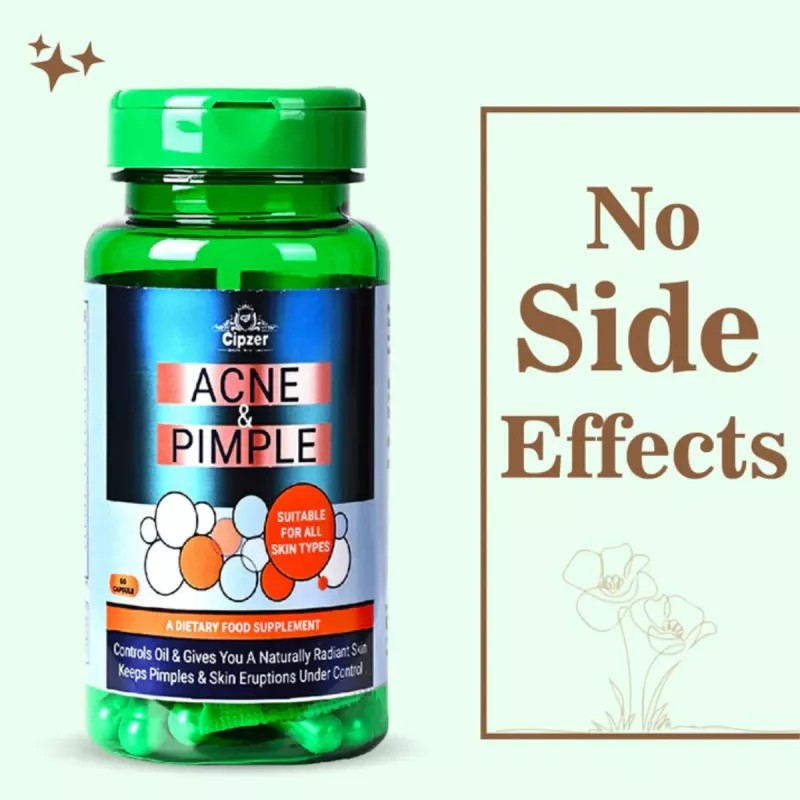 Cipzer Acne & Pimple (60cap, Pack of 2)