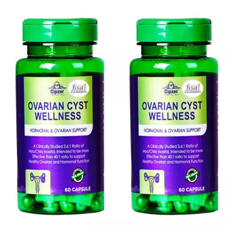 Cipzer Ovarian Cyst Wellness (60cap, Pack of 2)