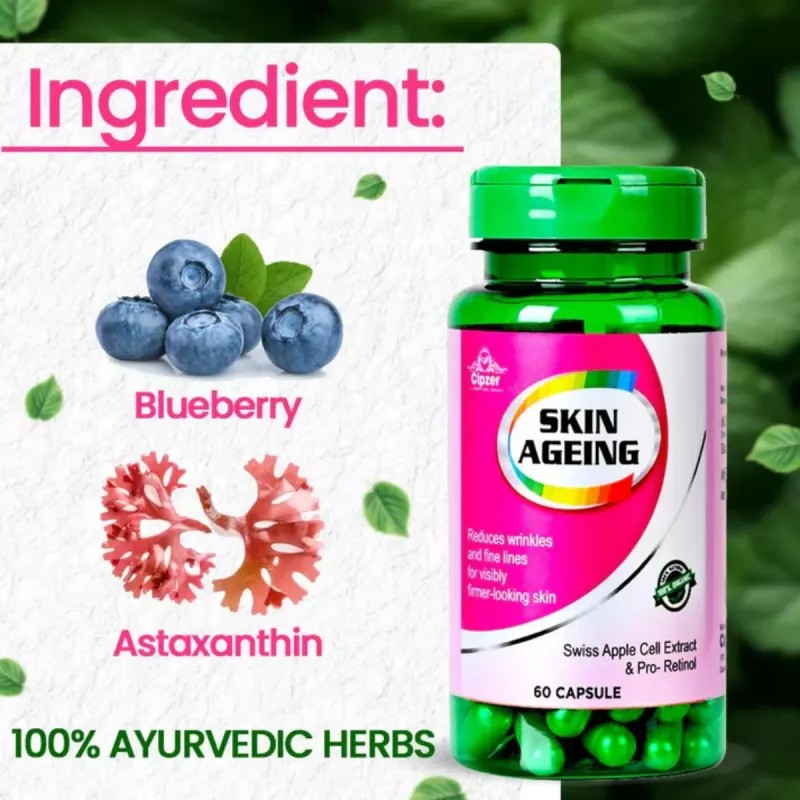 Cipzer Skin Ageing (60cap, Pack of 2)