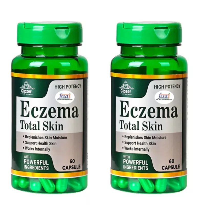 Cipzer Eczema Total Skin (60cap, Pack of 2)