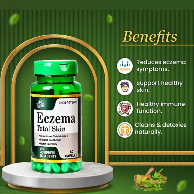 Cipzer Eczema Total Skin (60cap, Pack of 2)