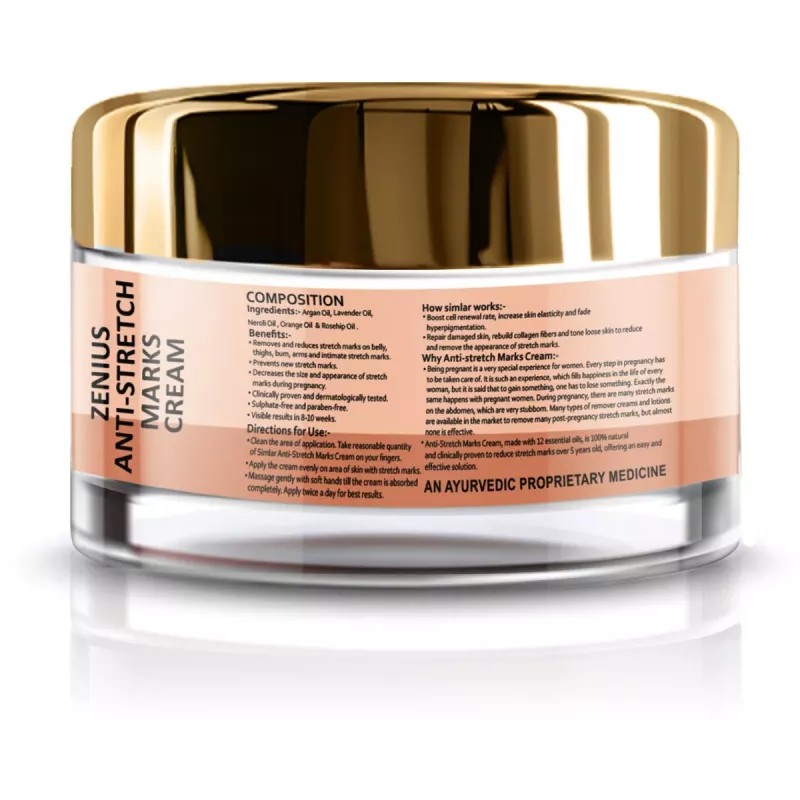 Zenius Anti Stretch Marks Cream (50g)