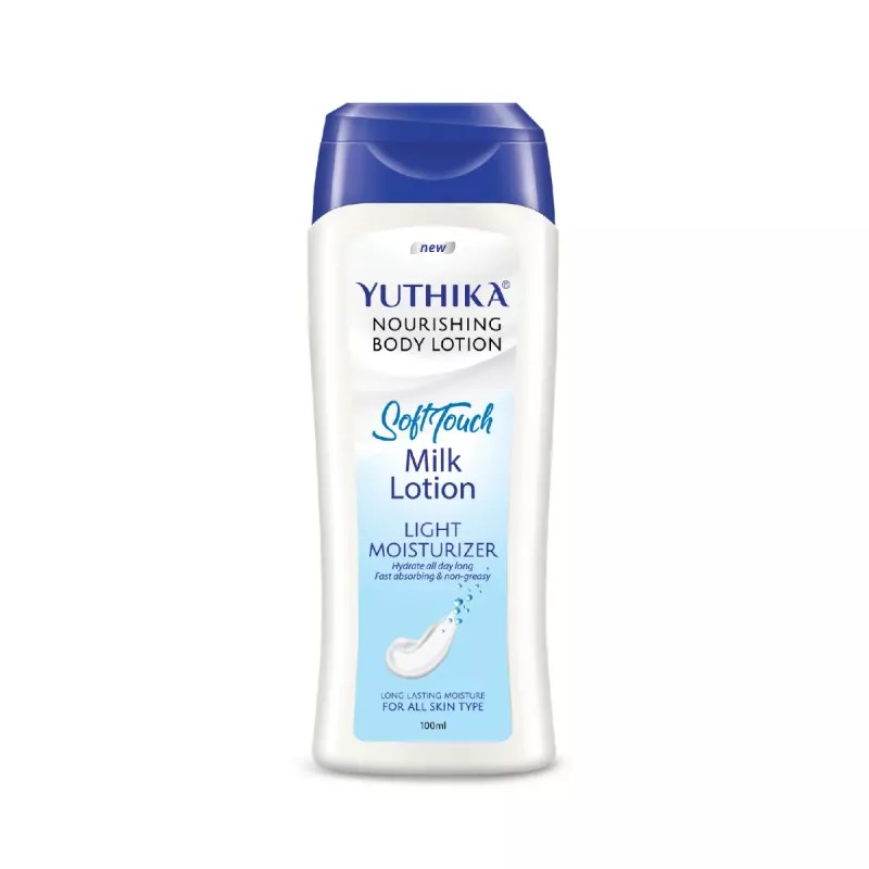 Yuthika Soft Touch Milk Lotion Light Moisturizer Body Lotion (100ml)