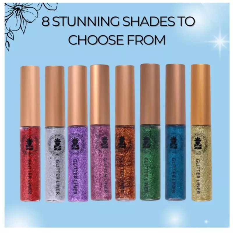 BOBI Glitter Eyeliner Blue (5ml)