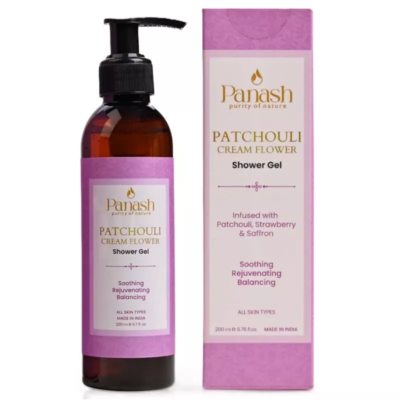 Panash Patchouli Cream Flower Shower Gel (200ml)