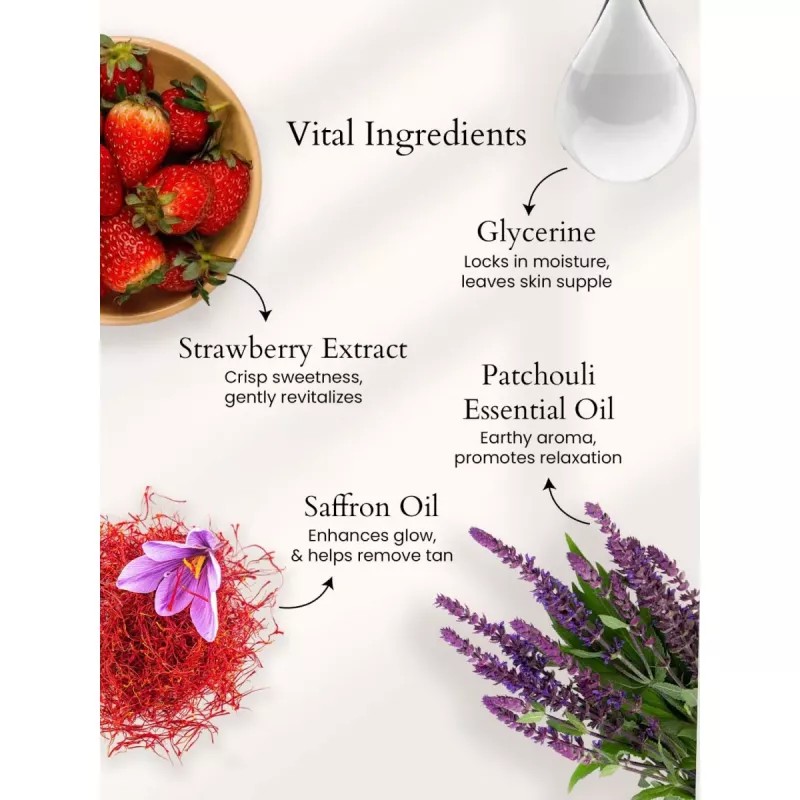 Panash Patchouli Cream Flower Shower Gel (200ml)