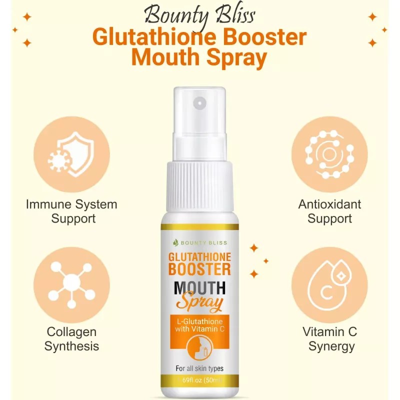 Bounty Bliss Glutathione Booster Mouth Spray (50ml)