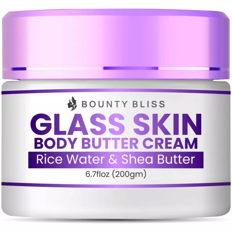 Bounty Bliss Glass Skin Rice Water & Shea Body Butter (200g)