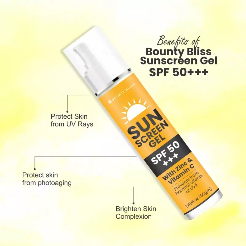 Bounty Bliss Sunscreen Gel Spf 50+++ (50g)