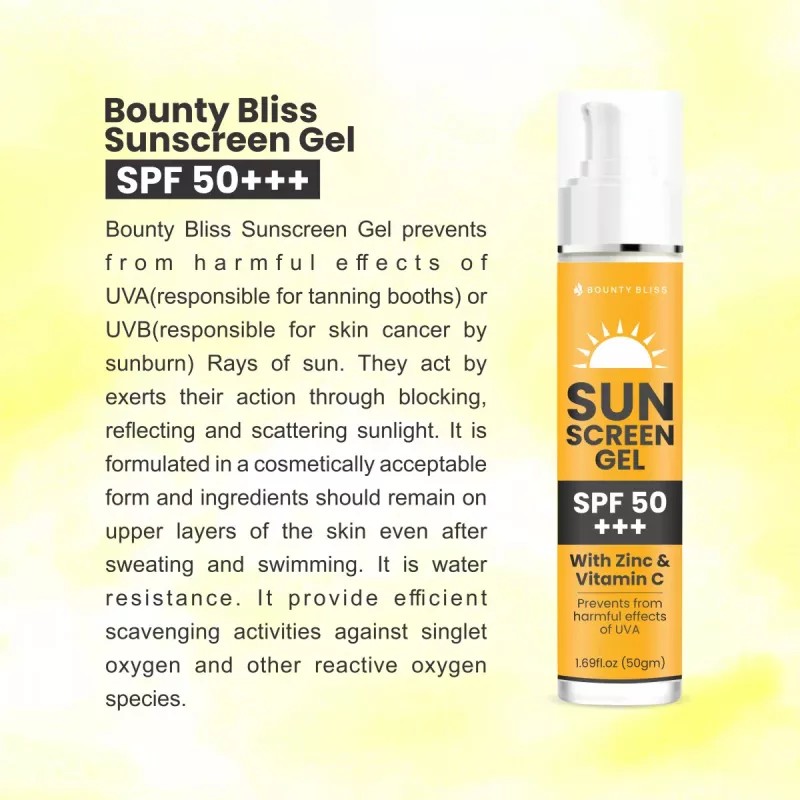 Bounty Bliss Sunscreen Gel Spf 50+++ (50g)