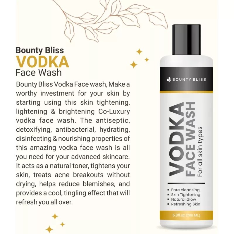 Bounty Bliss Vodka Face Wash (200ml)