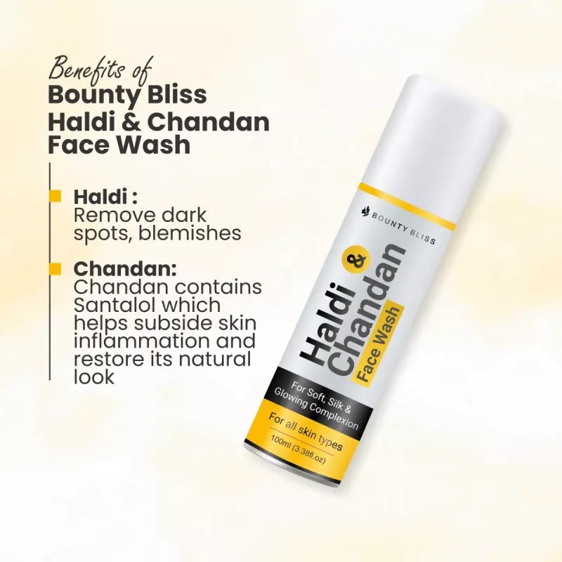 Bounty Bliss Haldi & Chandan Face Wash (100ml)