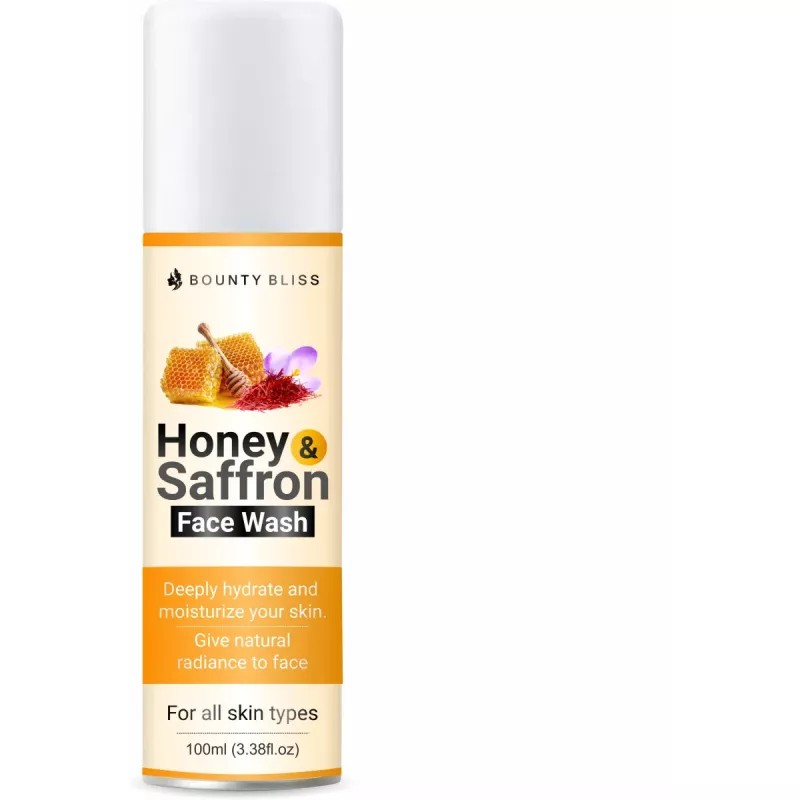 Bounty Bliss Honey Saffron Face Wash (100ml)