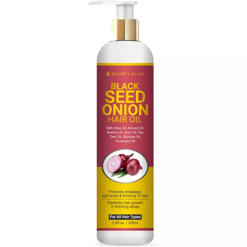 Bounty Bliss Black Seed Onion Hair Oil (200ml)