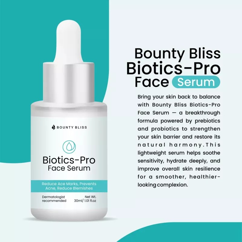 Bounty Bliss Biotics Pro Face Serum (30ml)