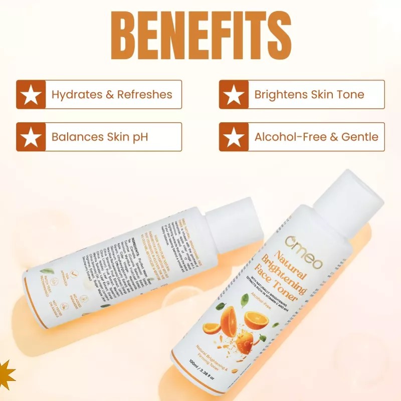 Omeo Natural Brightening Face Toner (100ml)