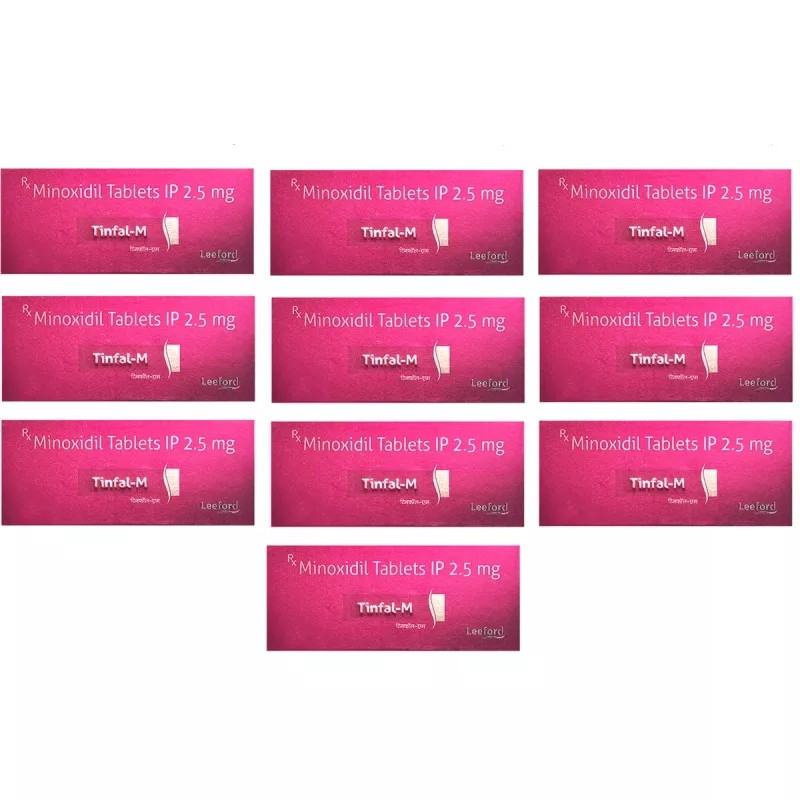 Leeford Tinfal-M 2.5 mg Tablet (10tab, Pack of 10)