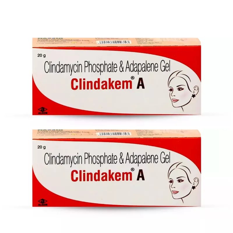 Alkem Labs Clindakem A Gel (20g, Pack of 2)