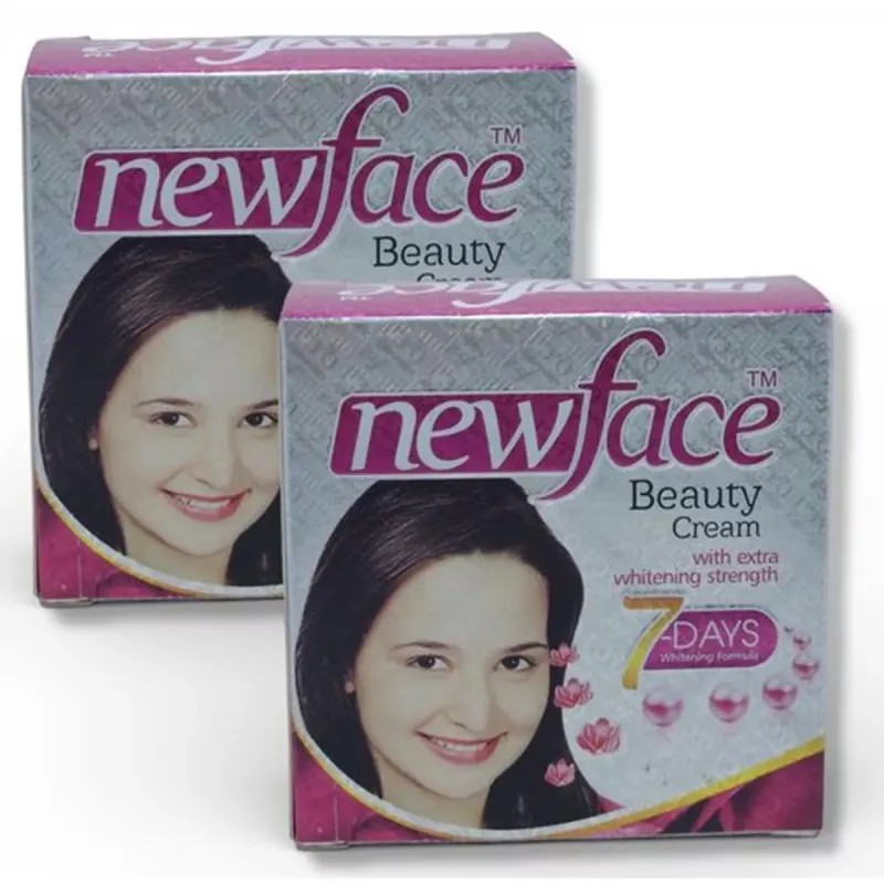 NewFace Whitening Cream (20g, Pack of 2)