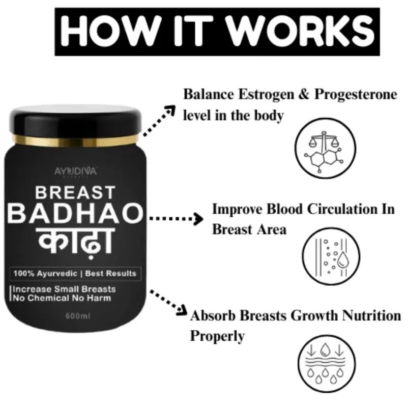 Ayudiva Herbals Breast Badhao Kadha (600ml)
