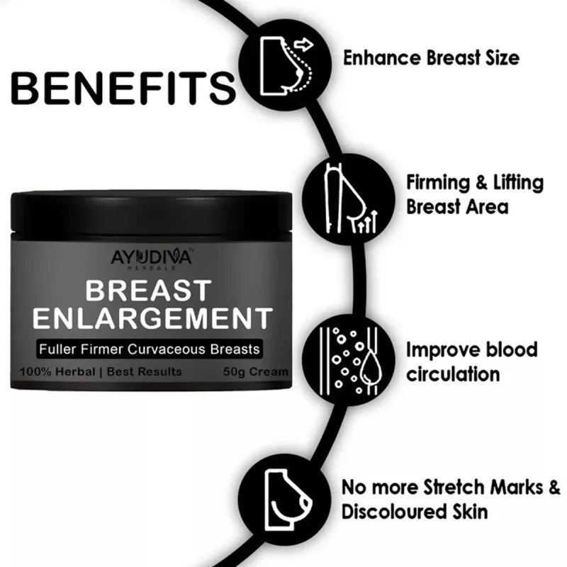 Ayudiva Herbals Breast Enlargement Cream (50g)