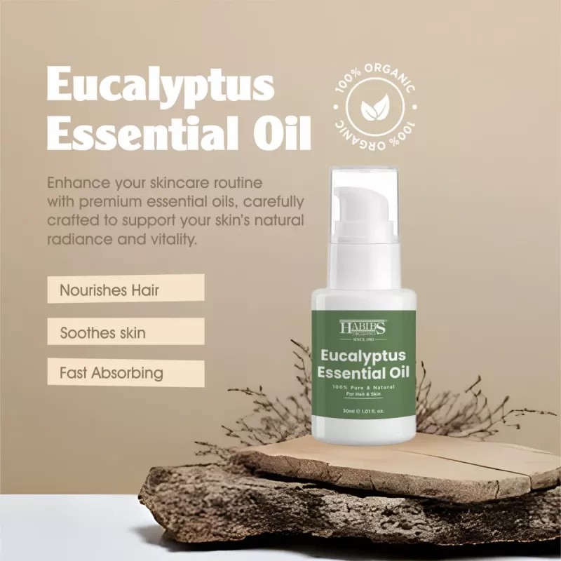 Habibs Eucalyptus Essential Oil (30ml)