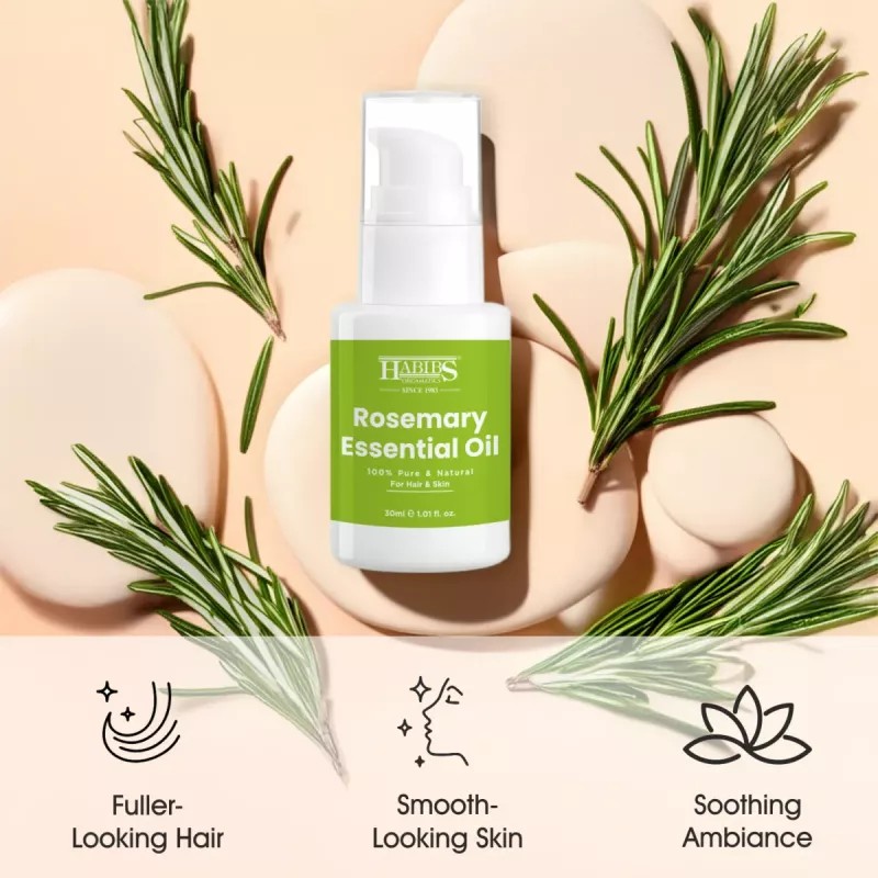 Habibs Rosemary Essential Oil (30ml)