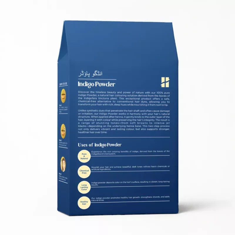 Habibs Indigo Powder For Hair (200g, Pack of 2)