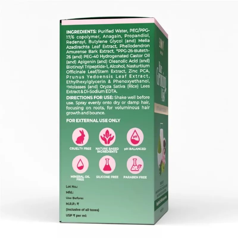 Bakson Sunny Herbals Hair Growing Mist (30ml)