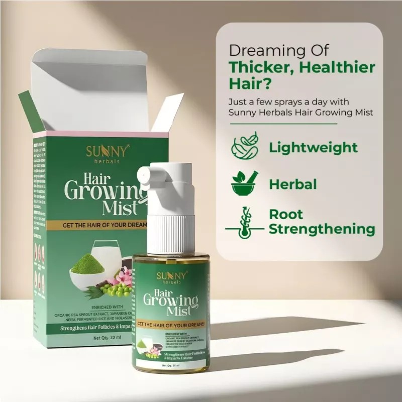 Bakson Sunny Herbals Hair Growing Mist (30ml)