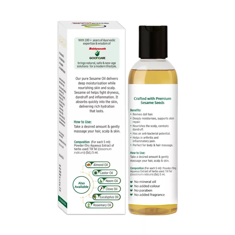 Goodcare Pure Sesame Oil (100ml)