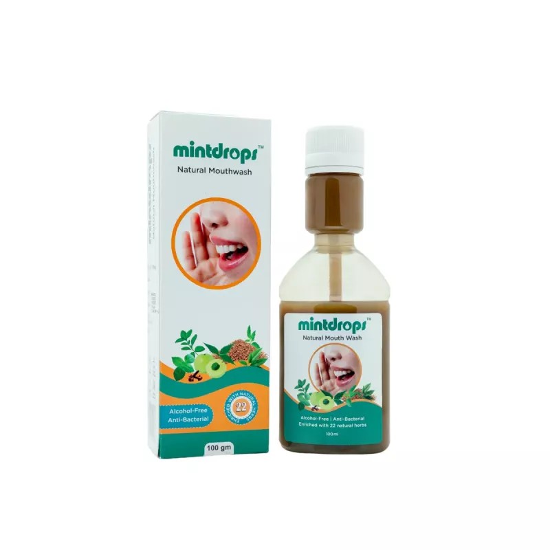 Mintdrops Natural Mouthwash (100ml)
