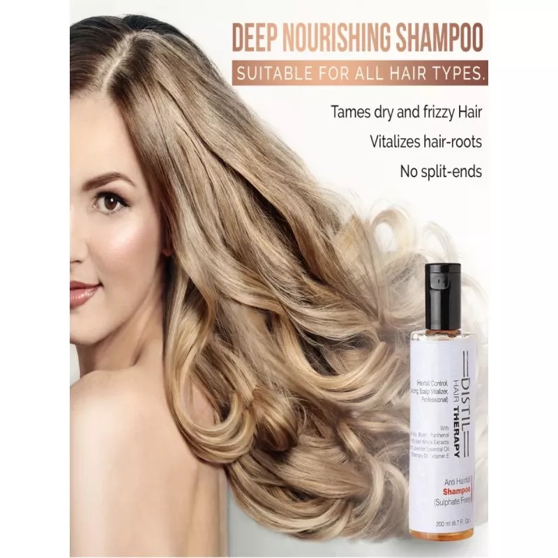 Aloe Veda Distils Anti Hairfall Shampoo (200ml)